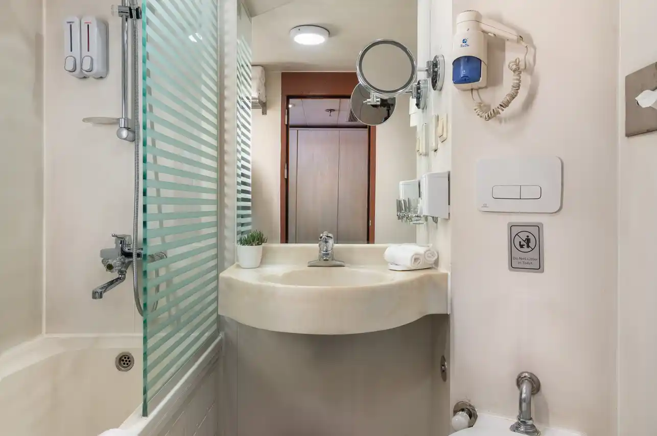 Cabin aboard the MS Nile Crown III Nile Cruise Nile cruise